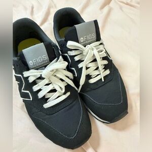 Figs New Balance Black and White Women's Sneakers